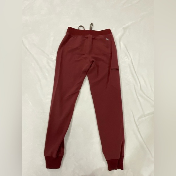 Figs Women's Burgundy Jogger Pants - Picture 9 of 13